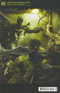 Cover Thumbnail for Detective Comics (DC, 2011 series) #1037 [Lee Bermejo Cardstock Variant Cover]
