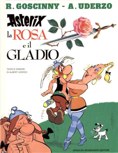 Cover for Un' avventura di Asterix (Mondadori, 1968 series) #[29] - Asterix La Rosa e il Gladio