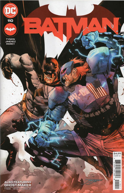 Cover for Batman (DC, 2016 series) #110 [Jorge Jiménez Cover]