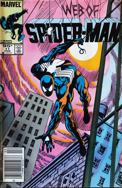 Cover for Web of Spider-Man (Marvel, 1985 series) #11 [Newsstand]