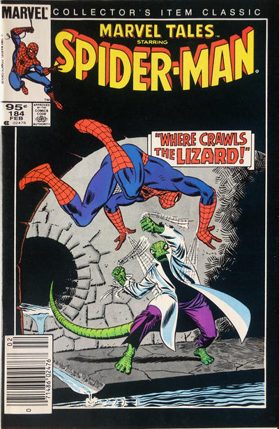 Cover for Marvel Tales (Marvel, 1966 series) #184 [Canadian]