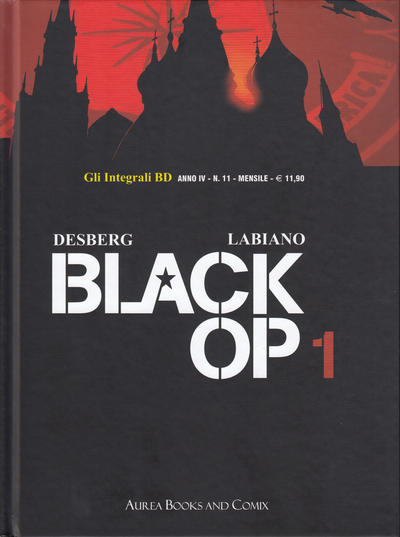 Cover for Gli Integrali BD (Editoriale Aurea, 2018 series) #11 - Black Op  1