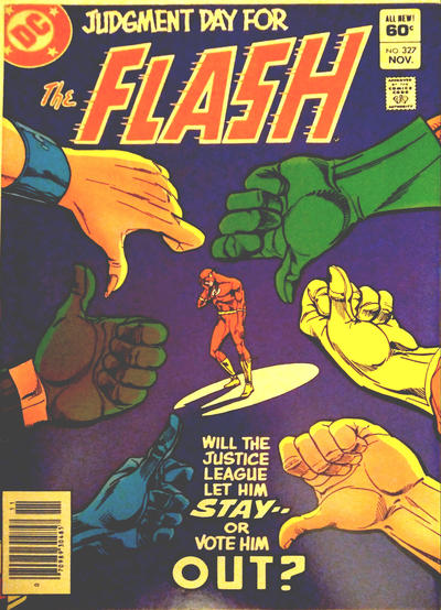 Cover for The Flash (DC, 1959 series) #327 [Newsstand]
