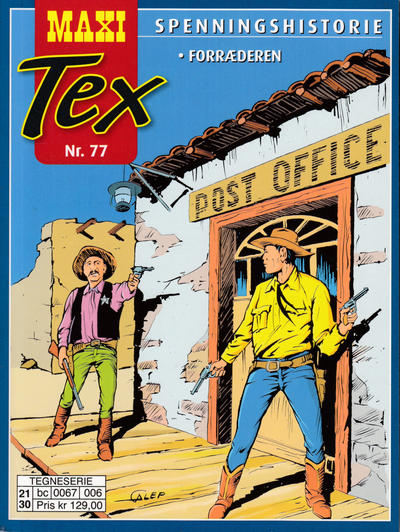 Cover for Maxi Tex (Hjemmet / Egmont, 2008 series) #77 - Forræderen