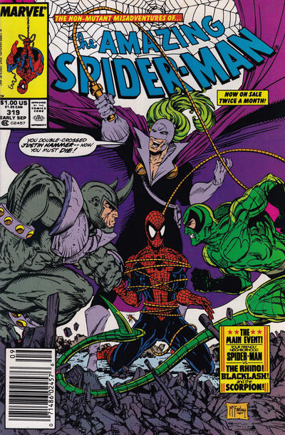 Cover for The Amazing Spider-Man (Marvel, 1963 series) #319 [Mark Jewelers]