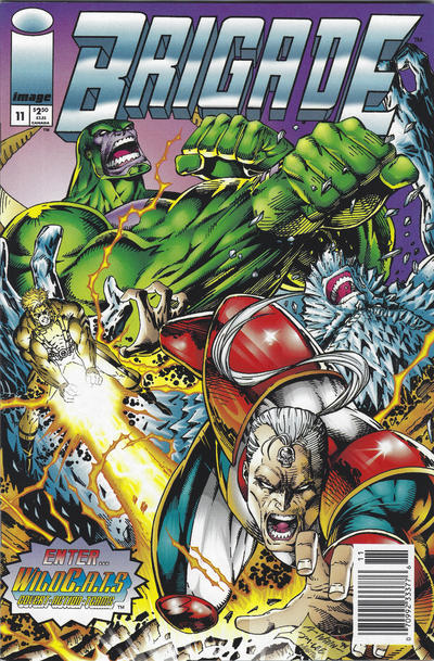 Cover for Brigade (Image, 1993 series) #11 [Newsstand]