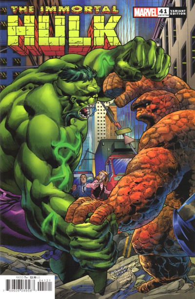 Cover for Immortal Hulk (Marvel, 2018 series) #41 [Joe Bennett]