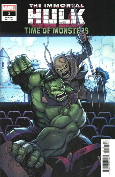 Cover for Immortal Hulk: Time of Monsters (Marvel, 2021 series) #1 [Ron Lim]