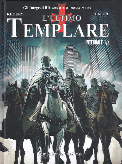 Cover for Gli Integrali BD (Editoriale Aurea, 2018 series) #35 - L'Ultimo Templare Integrale  1/3