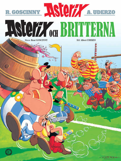Cover for Asterix (Egmont, 1996 series) #5 - Asterix och britterna [senare upplaga, 2019]