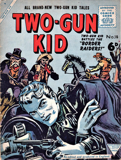 Cover for Two-Gun Kid (L. Miller & Son, 1951 series) #16