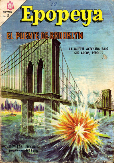 Cover for Epopeya (Editorial Novaro, 1958 series) #97 [Española]
