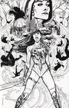 Cover Thumbnail for Wonder Girl (2021 series) #1 [Joëlle Jones Black and White Cardstock Variant Cover]