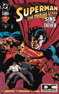 Cover for Superman: The Man of Steel (DC, 1991 series) #47 [DC Universe Corner Box]