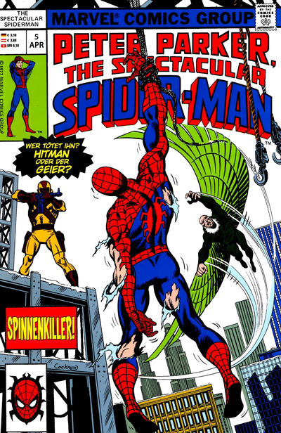 Cover for Spider-Man Komplett (Panini Deutschland, 1999 series) #v1976/77#5