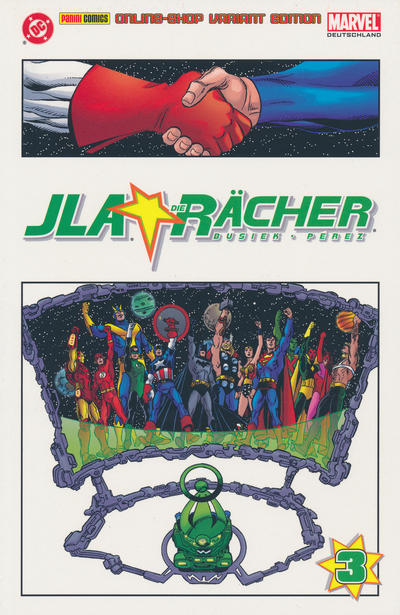 Cover for JLA / Die Rächer (Panini Deutschland, 2004 series) #3 [Variant-Cover]