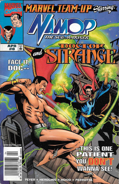 Cover for Marvel Team-Up (Marvel, 1997 series) #8 [Newsstand]