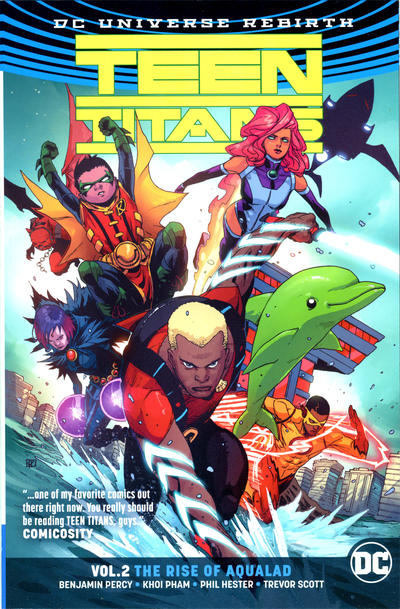 Cover for Teen Titans (DC, 2017 series) #2 - The Rise of Aqualad