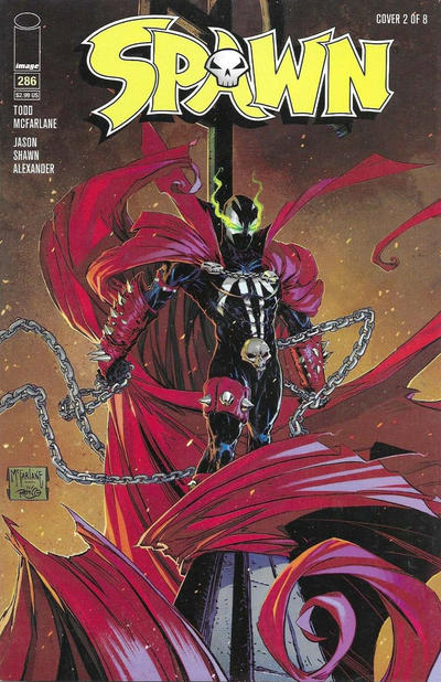 Cover for Spawn (Image, 1992 series) #286 [Cover B]
