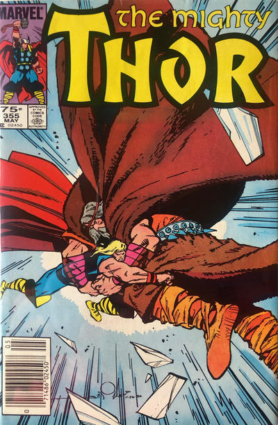 Cover for Thor (Marvel, 1966 series) #355 [Canadian]