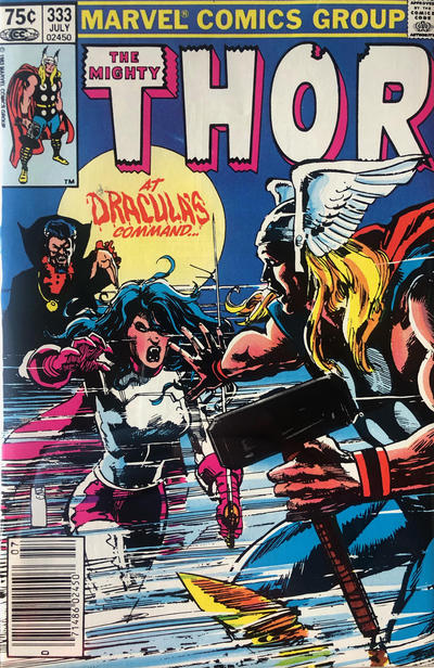 Cover for Thor (Marvel, 1966 series) #333 [Canadian]