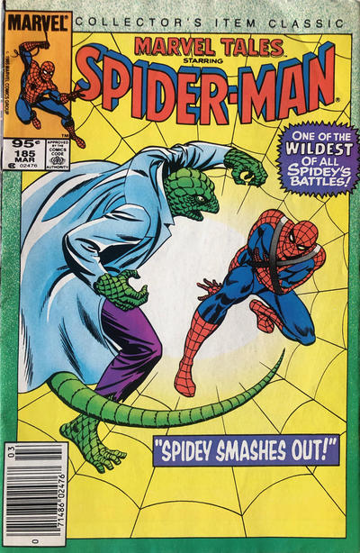 Cover for Marvel Tales (Marvel, 1966 series) #185 [Canadian]