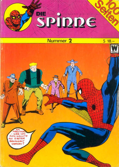 Cover for 100 Seiten (BSV - Williams, 1973 series) #2 - Die Spinne