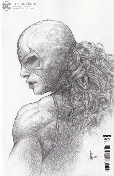 Cover for The Joker (DC, 2021 series) #5 [Riccardo Federici Sketch Variant Cover]