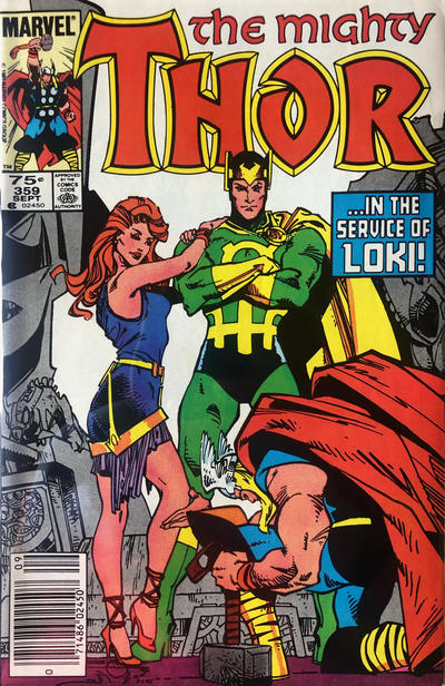 Cover for Thor (Marvel, 1966 series) #359 [Canadian]
