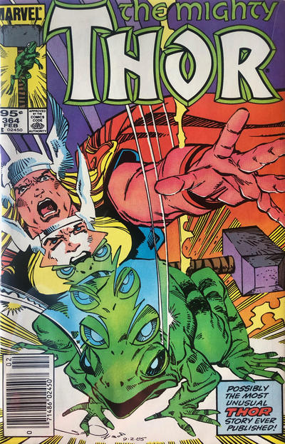 Cover for Thor (Marvel, 1966 series) #364 [Canadian]
