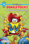 Cover for Donald Pocket (Hjemmet / Egmont, 1968 series) #18 - Donald Duck fekter seg fram [5. opplag bc 239 21]