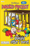 Cover Thumbnail for Donald Pocket (1968 series) #151 - Donald sitter i buret [3. utgave bc 277 57]