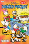 Cover Thumbnail for Donald Pocket (1968 series) #154 - Donald fyller år [3. utgave bc 239 19]