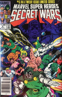 Cover Thumbnail for Marvel Super-Heroes Secret Wars (Marvel, 1984 series) #6 [Canadian]