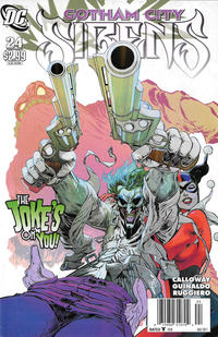 Cover for Gotham City Sirens (DC, 2009 series) #24 [Newsstand]