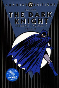Cover Thumbnail for Batman: The Dark Knight Archives (DC, 1992 series) #1 [Third Printing]