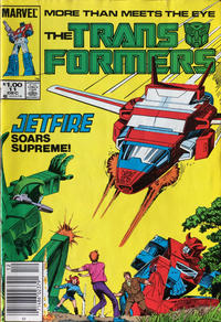 Cover Thumbnail for The Transformers (Marvel, 1984 series) #11 [Canadian]