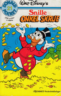 Cover Thumbnail for Donald Pocket (Hjemmet / Egmont, 1968 series) #21 - Snille onkel Skrue [2. opplag bc-F 384 32]