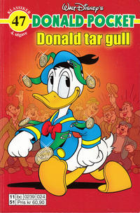 Cover Thumbnail for Donald Pocket (Hjemmet / Egmont, 1968 series) #47 - Donald tar gull [4. utgave bc 0239 024]