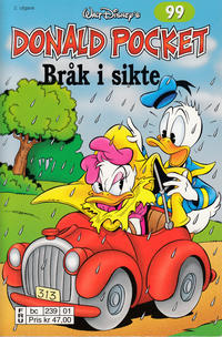 Cover Thumbnail for Donald Pocket (Hjemmet / Egmont, 1968 series) #99 - Bråk i sikte [2. utgave bc 239 01]