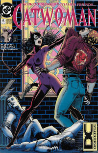 Cover for Catwoman (DC, 1993 series) #5 [DC Universe Corner Box]