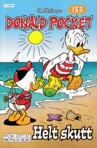 Cover Thumbnail for Donald Pocket (Hjemmet / Egmont, 1968 series) #153 - Helt skutt [3. utgave bc 277 57]
