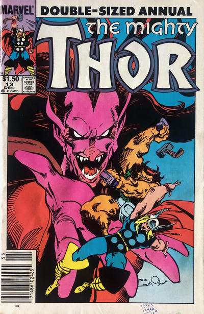 Cover for Thor Annual (Marvel, 1966 series) #13
