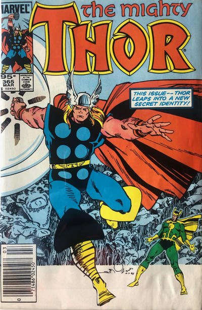 Cover for Thor (Marvel, 1966 series) #365 [Canadian]