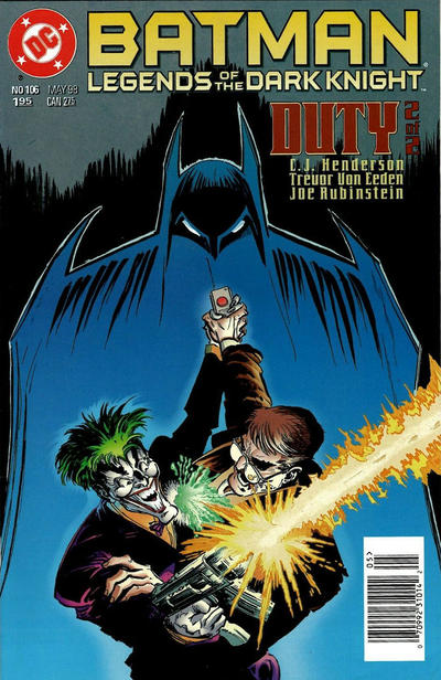 Cover for Batman: Legends of the Dark Knight (DC, 1992 series) #106 [Newsstand]