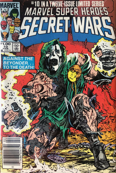 Cover for Marvel Super-Heroes Secret Wars (Marvel, 1984 series) #10 [Canadian]