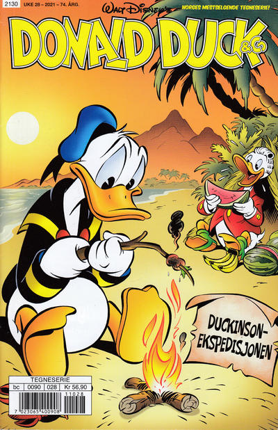 Cover for Donald Duck & Co (Hjemmet / Egmont, 1948 series) #28/2021