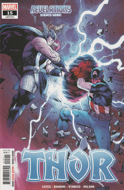 Cover for Thor (Marvel, 2020 series) #15 (741)