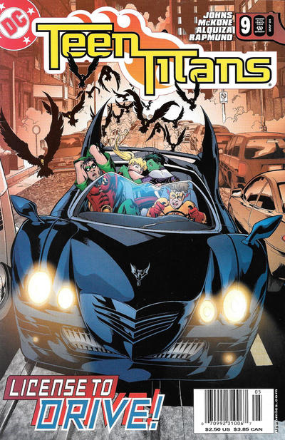 Cover for Teen Titans (DC, 2003 series) #9 [Newsstand]