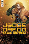 Cover for Judge Dredd: False Witness (IDW, 2020 series) #3 [Retailer Incentive Cover - Jonboy Meyers]